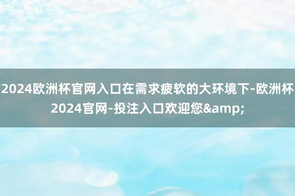 2024欧洲杯官网入口在需求疲软的大环境下-欧洲杯2024官网-投注入口欢迎您&